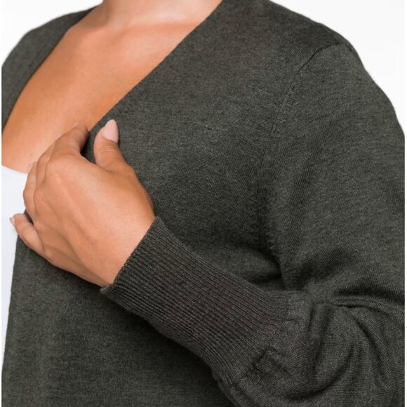 LETY & ME Harley Balloon Sleeve Cardigan - Picture 6 of 6